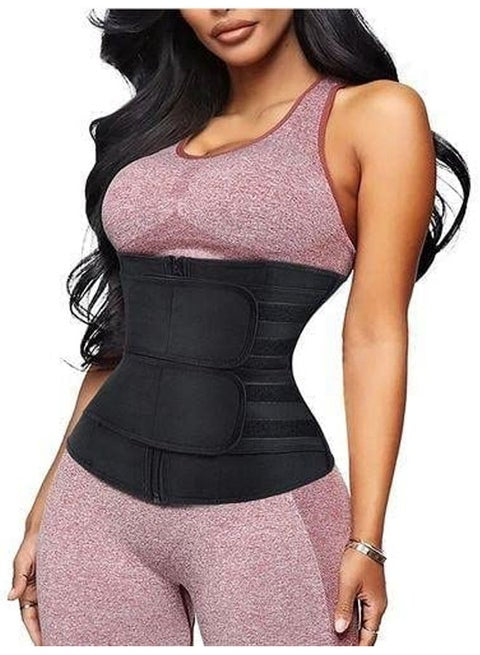 Adjustable Waist Trainer Slimming Belt With Tummy Sauna Bandage Wrap, Body Shaper Compression Wrap, Plus Size Corset Waist Trainer for Women and Men