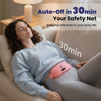 MomDaughts Menstrual Period Heating Pad for Cramps Massage