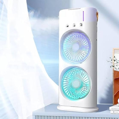 Double-Ended Spray Water Mist Fan