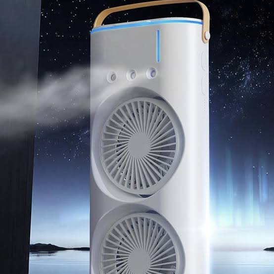 Double-Ended Spray Water Mist Fan