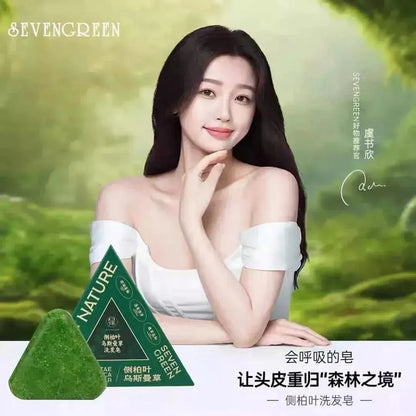Nature Seven Original Hair Growth Soap for Thickening Hair and Removing Dandruff - 120g. A natural formula rich in more than 12 types of herbs and carefully selected plant extracts.