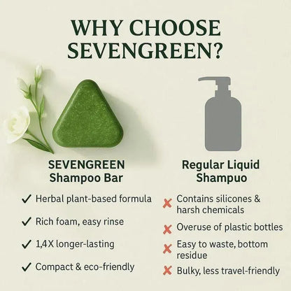 Nature Seven Original Hair Growth Soap for Thickening Hair and Removing Dandruff - 120g. A natural formula rich in more than 12 types of herbs and carefully selected plant extracts.