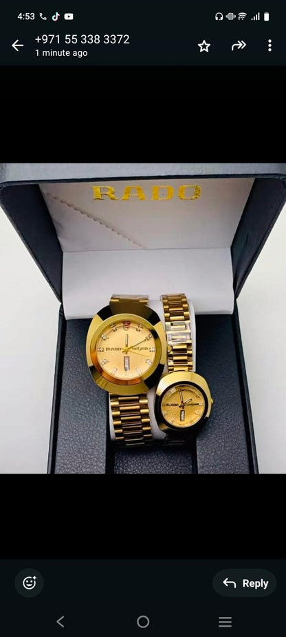 RADO COUPLE WATCHES
