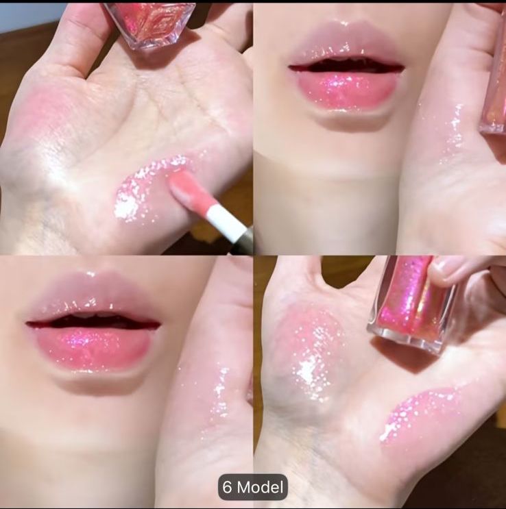 6 Sparkle Lip gloss lip glaze