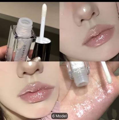 6 Sparkle Lip gloss lip glaze