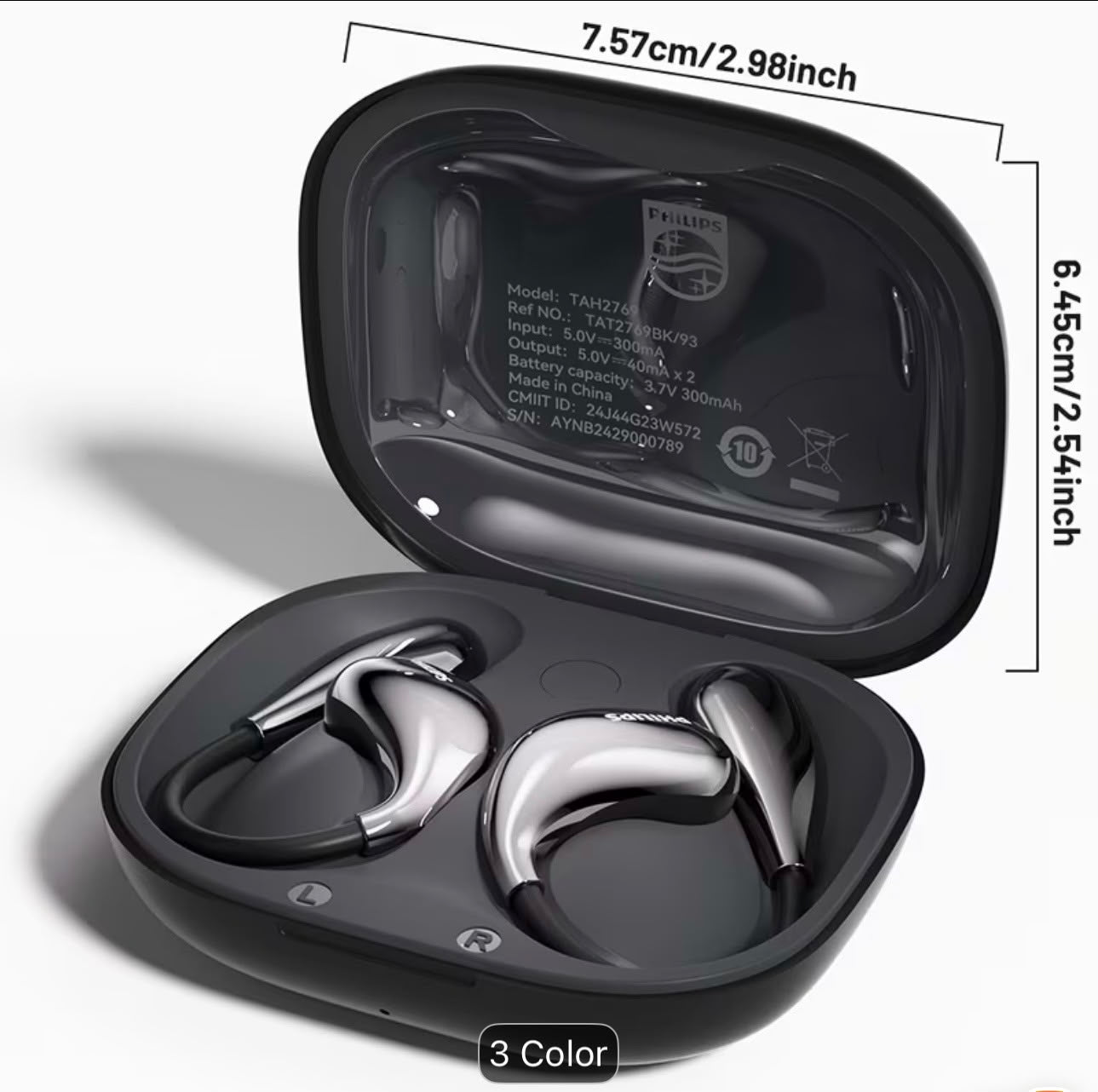 🎧 Philips Open-Ear Wireless Earbuds WATER PROOF
