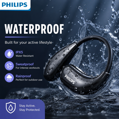🎧 Philips Open-Ear Wireless Earbuds WATER PROOF