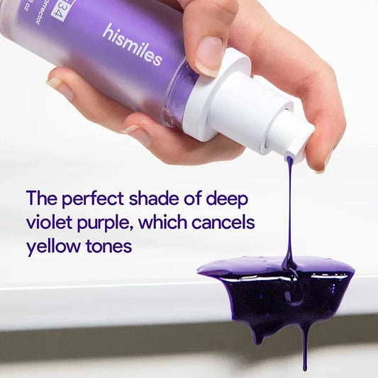 Purple Toothpaste for Teeth Whitening, Teeth Whitening Toothpaste