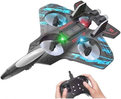 RC Aeroplane 2.4GHz Remote Control L0712 Quadcopter Floating Fighter Plane – RTF Airplane Toy with Colored Lights and USB Charging, Ideal for Beginners, Kids, and Adults