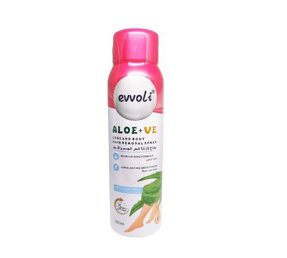 Hair Removal Spray Women and Men, No Irritation Mild Hair Remover for Underarm, Arm, Back, Chest, and Legs, Suitable For All Skin Types Rose & VE