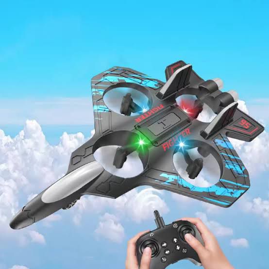 RC Aeroplane 2.4GHz Remote Control L0712 Quadcopter Floating Fighter Plane – RTF Airplane Toy with Colored Lights and USB Charging, Ideal for Beginners, Kids, and Adults